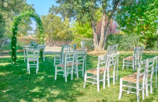 Cerimonia nel giardino all’italiana